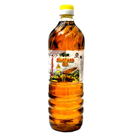 MUSTARD OIL 1 LTR BOTTLE PACK OF 2.